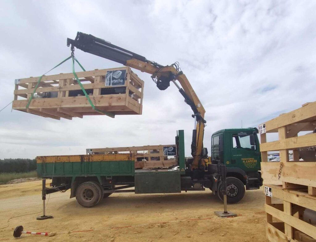 alquilar camiones para transporte especial 