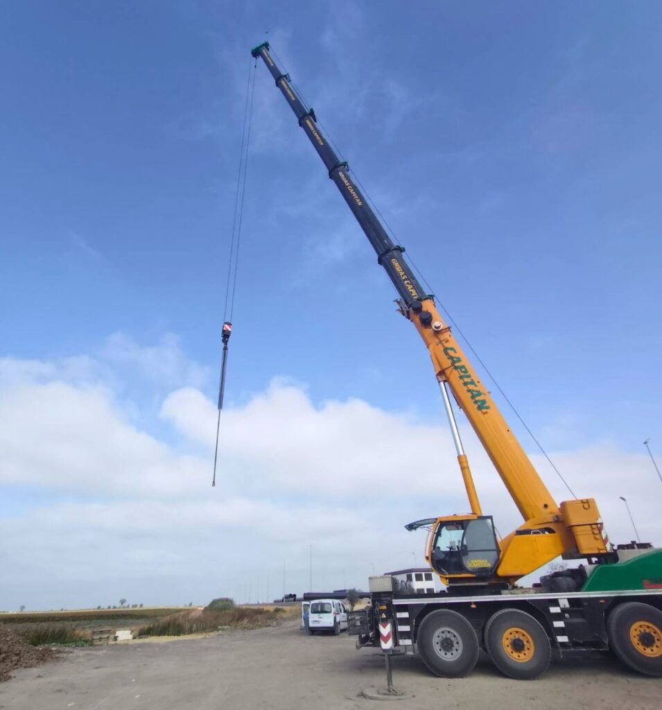 alquilar grúas para obras 